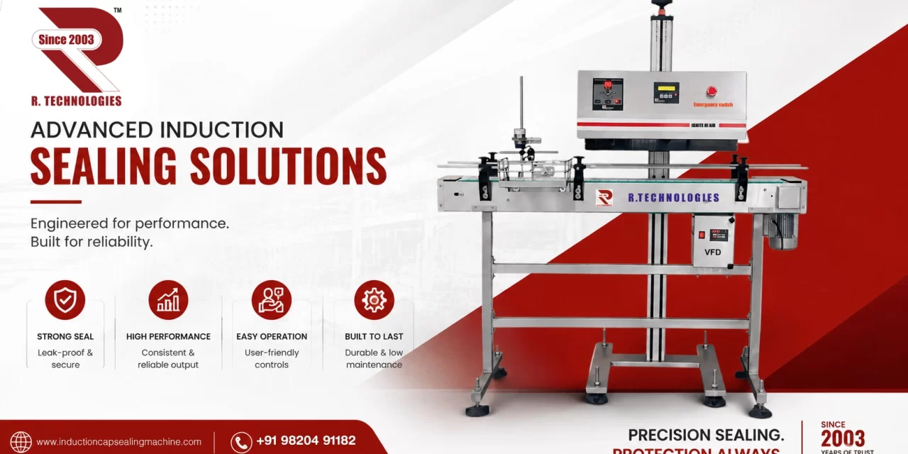 Induction Cap Sealing Machine: Working Principle, Price & India Manufacturers