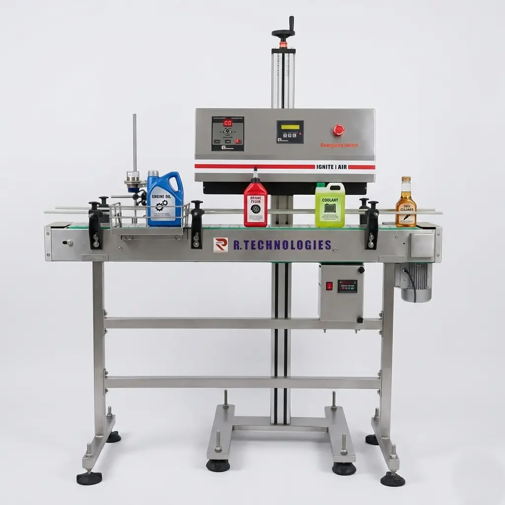 Induction Cap Sealing for Automotive Products