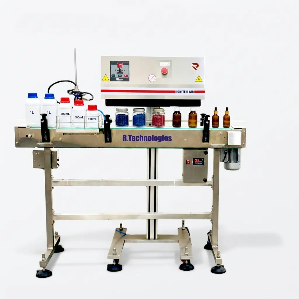 Induction Cap Sealing for Speciality Chemical Products