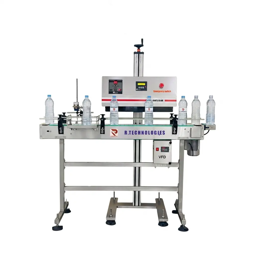 Induction Cap Sealing for Water & Beverage Packaging