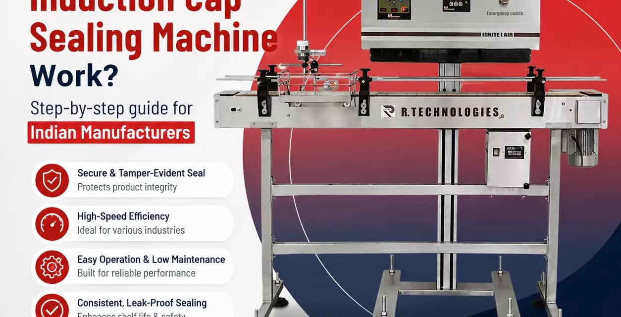 How Does an Induction Cap Sealing Machine Work? A Step-by-Step Guide for Indian Manufacturers